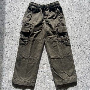 Land’s End Kids Cargo Pants in Army Green